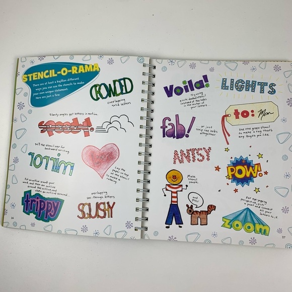 KLUTZ Activity Book  - Lettering in Quirky Styles - Picture 7 of 9